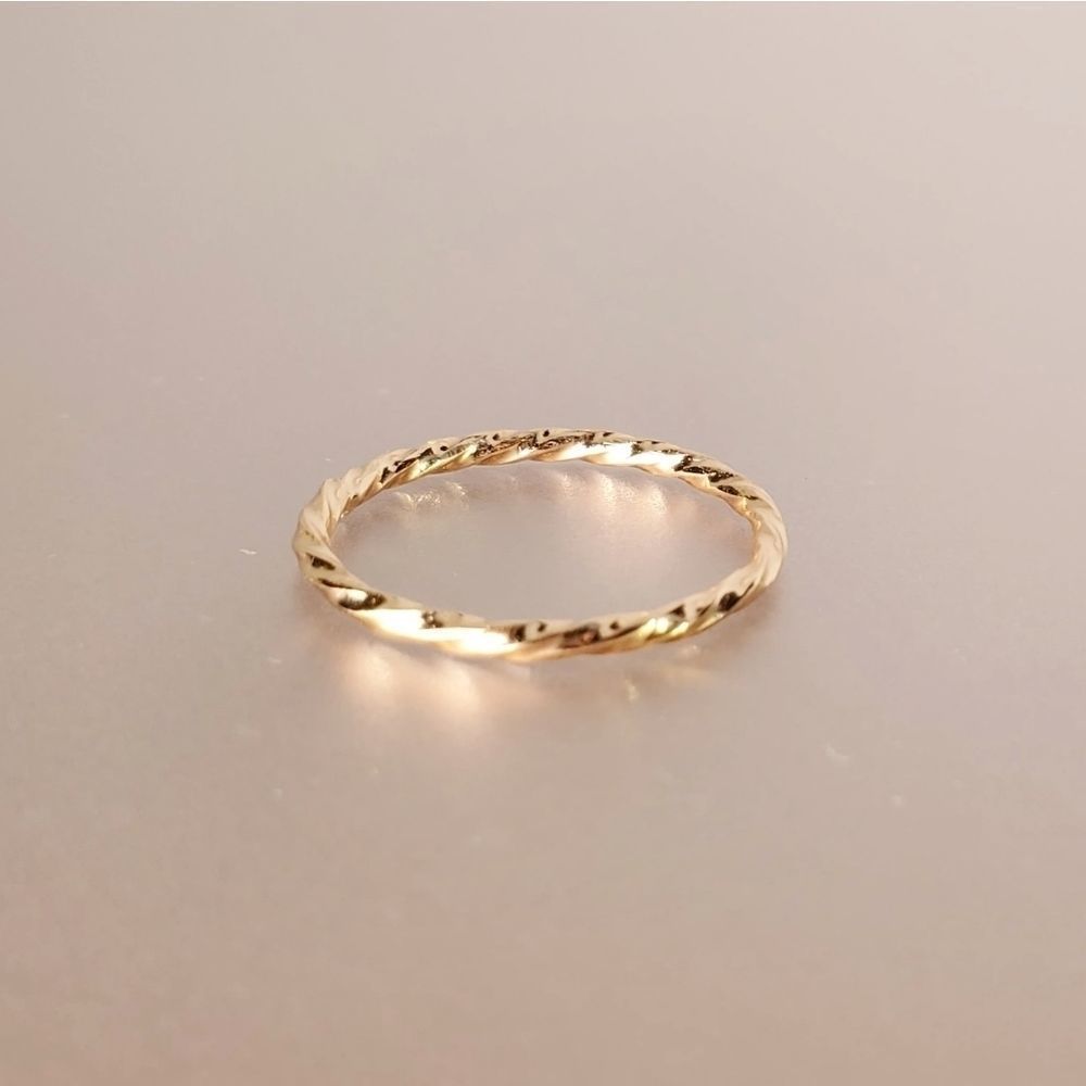 Twisted Stacking Ring